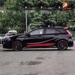 Car Door Side Body Decor Sticker Auto Accessories sport auto stickers For Mercedes-Benz AMG A 45 4MATIC